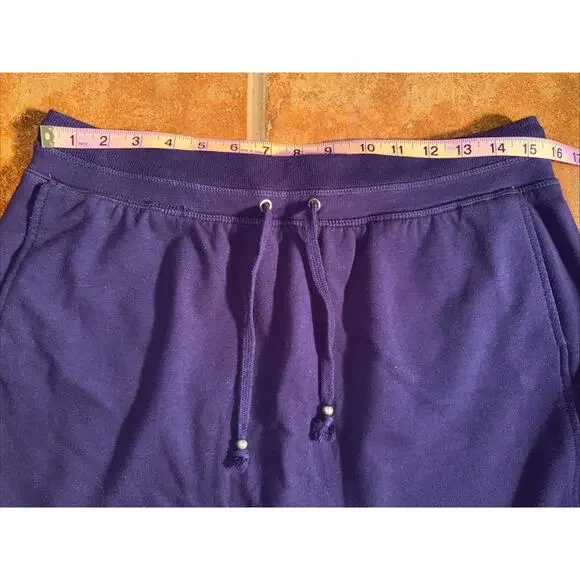 Green Tea Ladies XXL Purple Athletic Skort Elastic Drawstring Waist - Picture 4 of 8